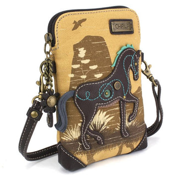 Chala Safari Horse Cell Crossbody Bag
